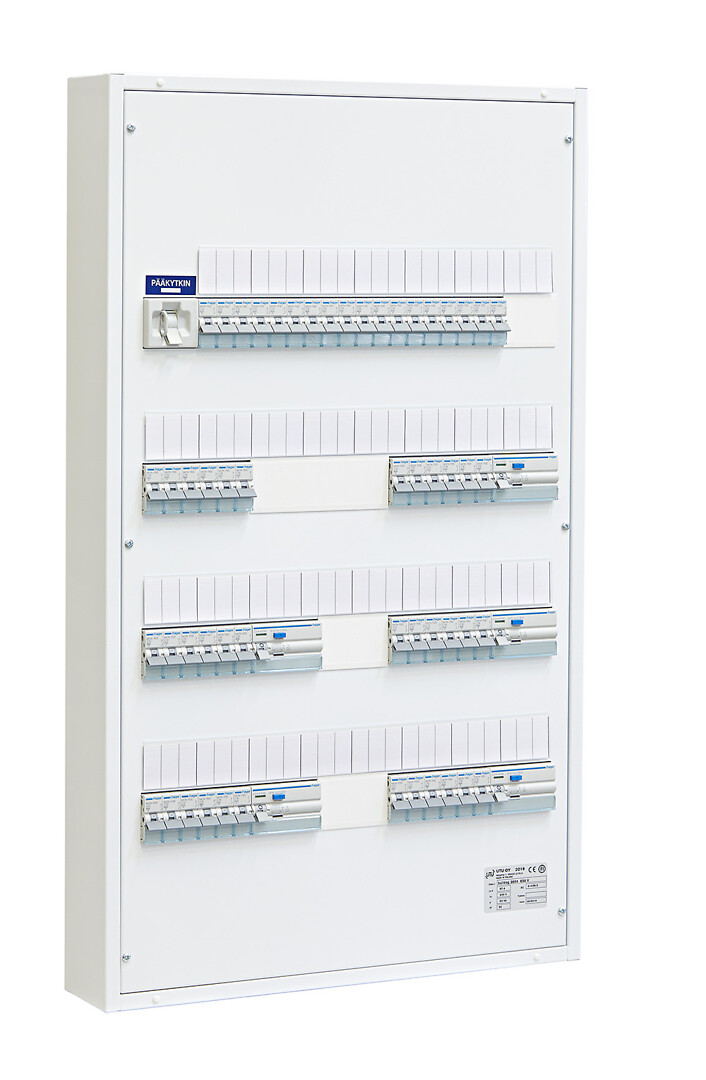 Ryhmäkeskus IP30 pinta/uppo In=63A, JSK 27xC10A+27xC16A, 5xVVSK