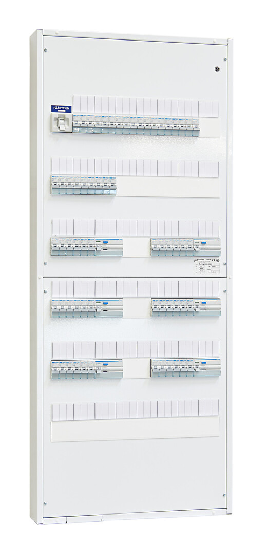 Ryhmäkeskus IP30 pinta/uppo In=63A, JSK 30xC10A+33xC16A, 6xVVSK