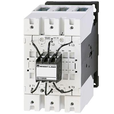 Kontaktori 100kVAr 3s kela 230VAC