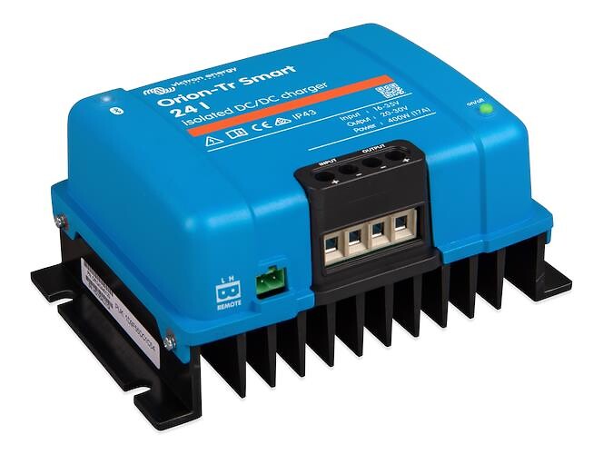 Jännitemuuttaja Orion-Tr Smart 24/12-30A (360W) Isolated DC-DC charger