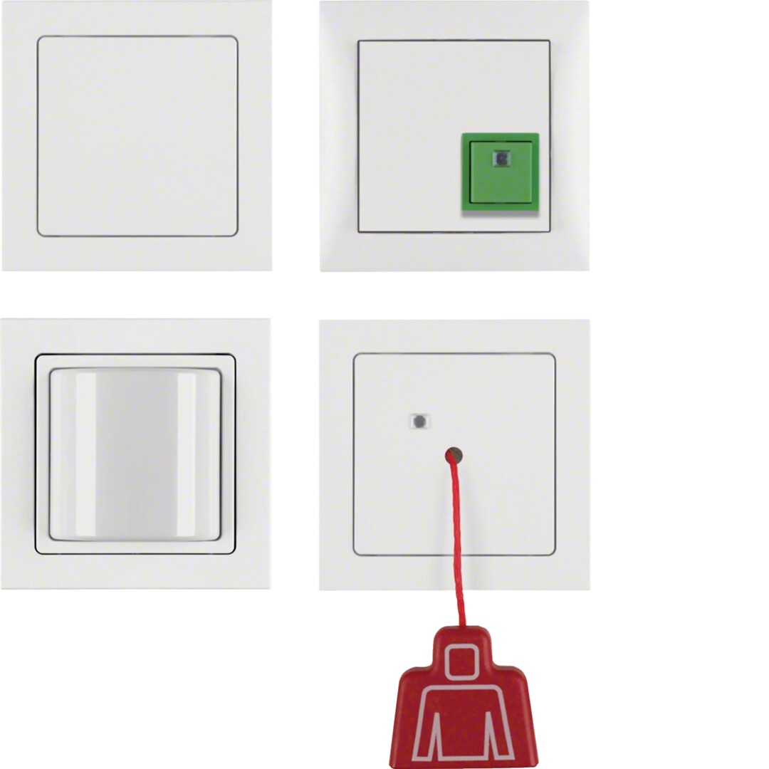 Hätäkutsupakkaus peitelevyin, Q.3, puhtaanvalkoinen samettinen