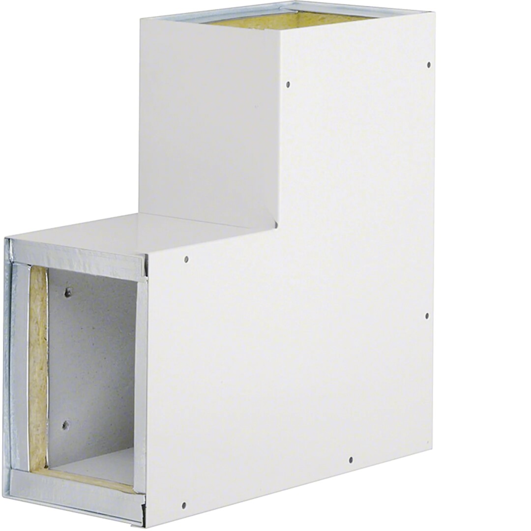 Tasokulma palonsuojakanavalle FWK 3E luokka E30 100x160mm liikenteenvalkoinen