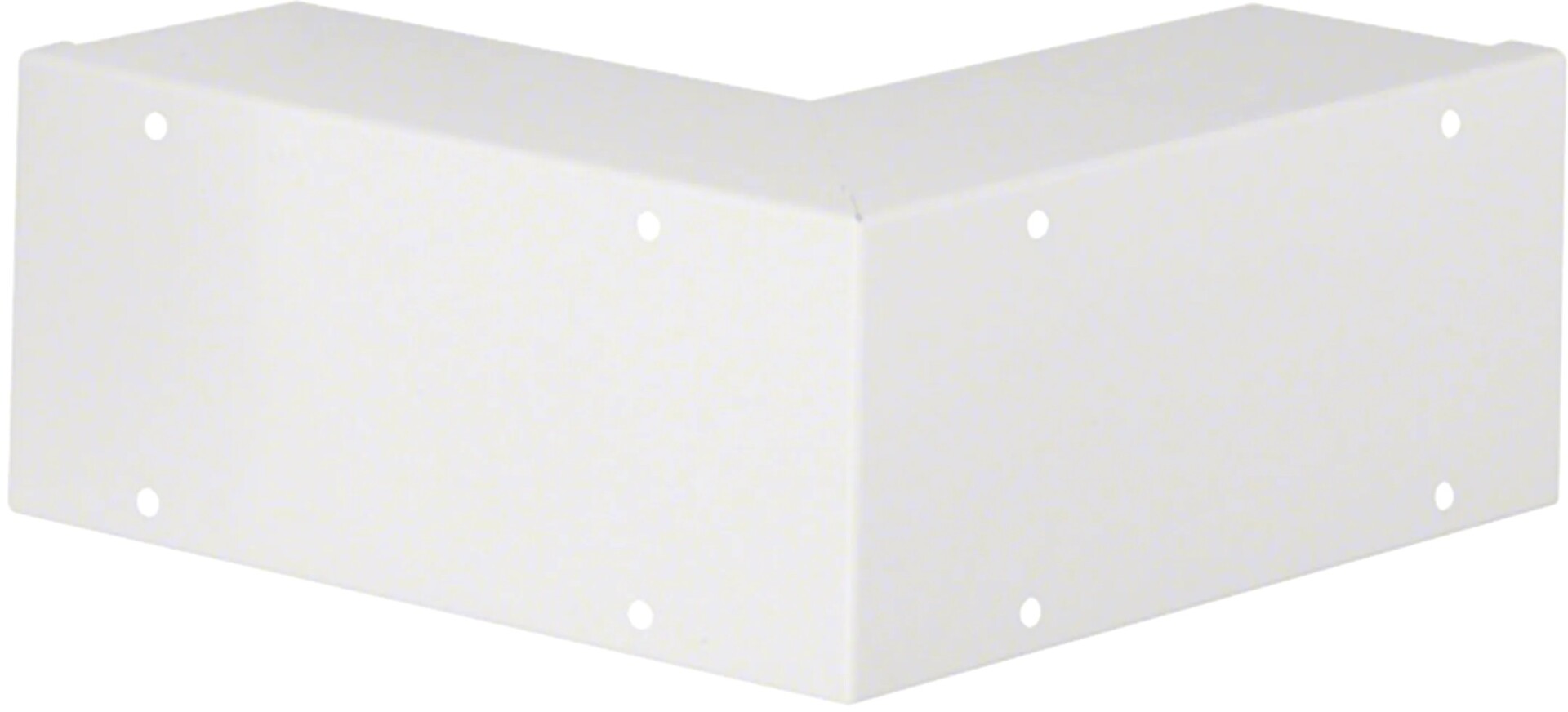 Ulkokulma palonsuojakanavalle FWK 3E luokka E30 50x60mm liikenteenvalkoinen