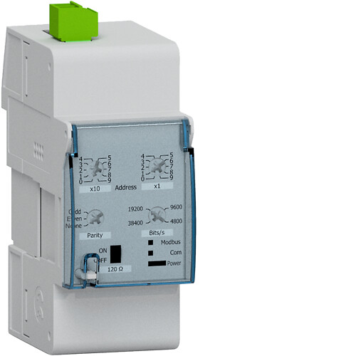 Tiedonsiirtomoduuli Modbus RTU ilman tuloja ja lähtöjä h3+ Energy