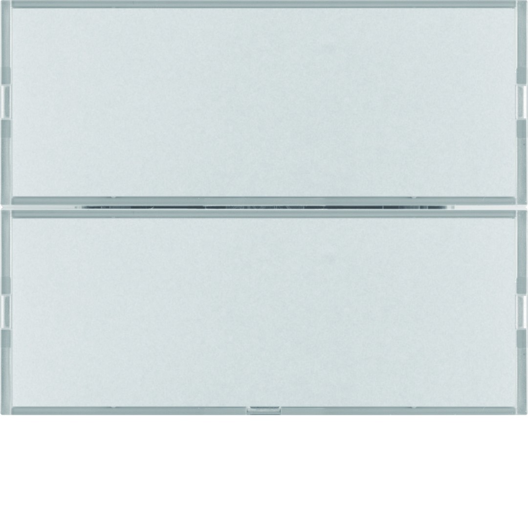 Painike 2-osainen merkintäikkunalla KNX K.5 ruostumaton alumiini