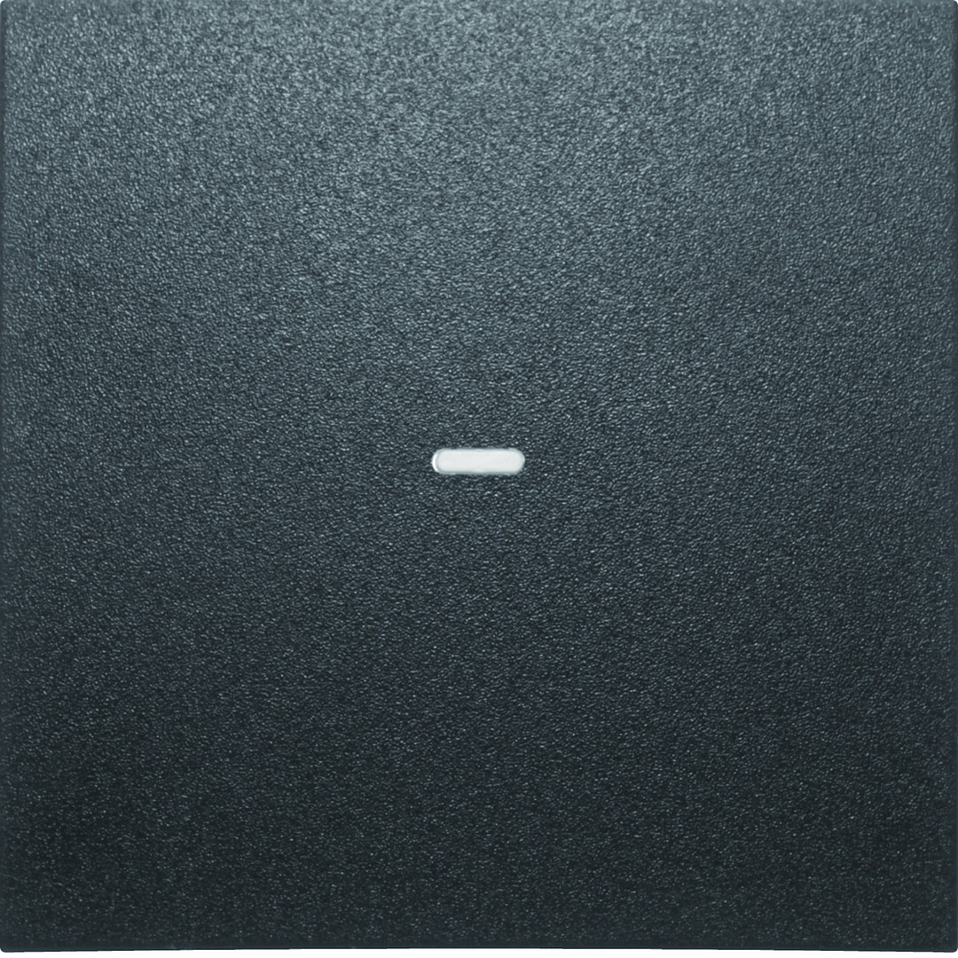 Vipu painikemoduulille 1-osainen linssillä S.1/B.x antrasiitti, matta
