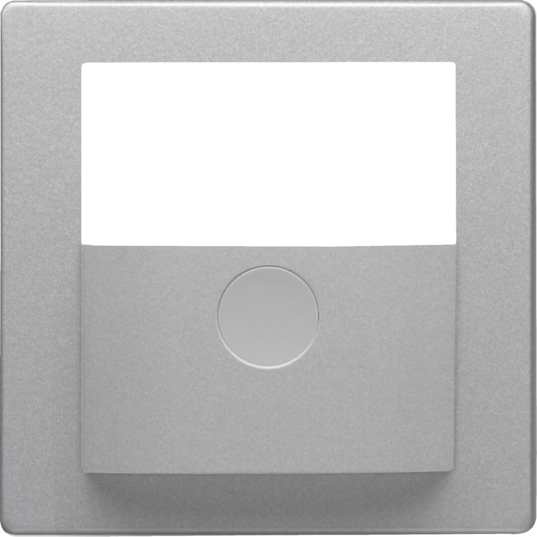 Keskiölevy KNX-liiketunnistinmoduulille Q.x alumiini, samettinen