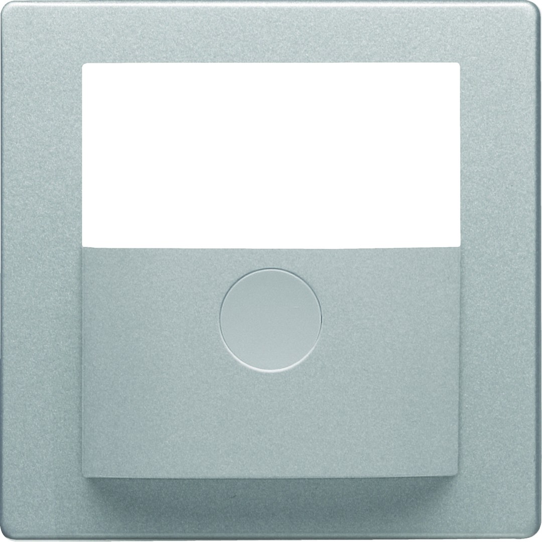 Keskiölevy KNX-liiketunnistinmoduulille Q.x alumiini, samettinen