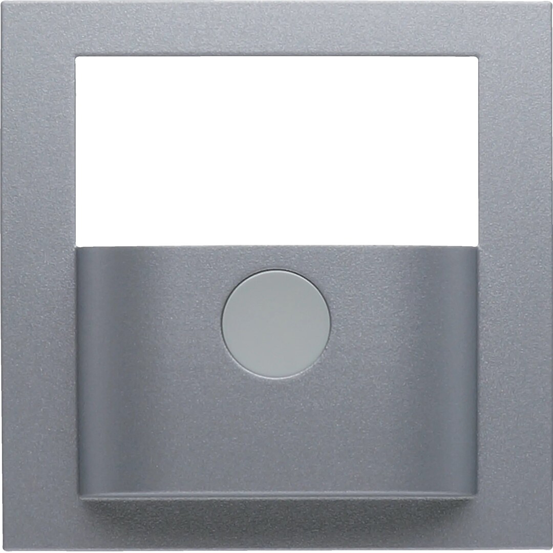 Keskiölevy KNX-liiketunnistinmoduulille S.1/B.x alumiini, matta