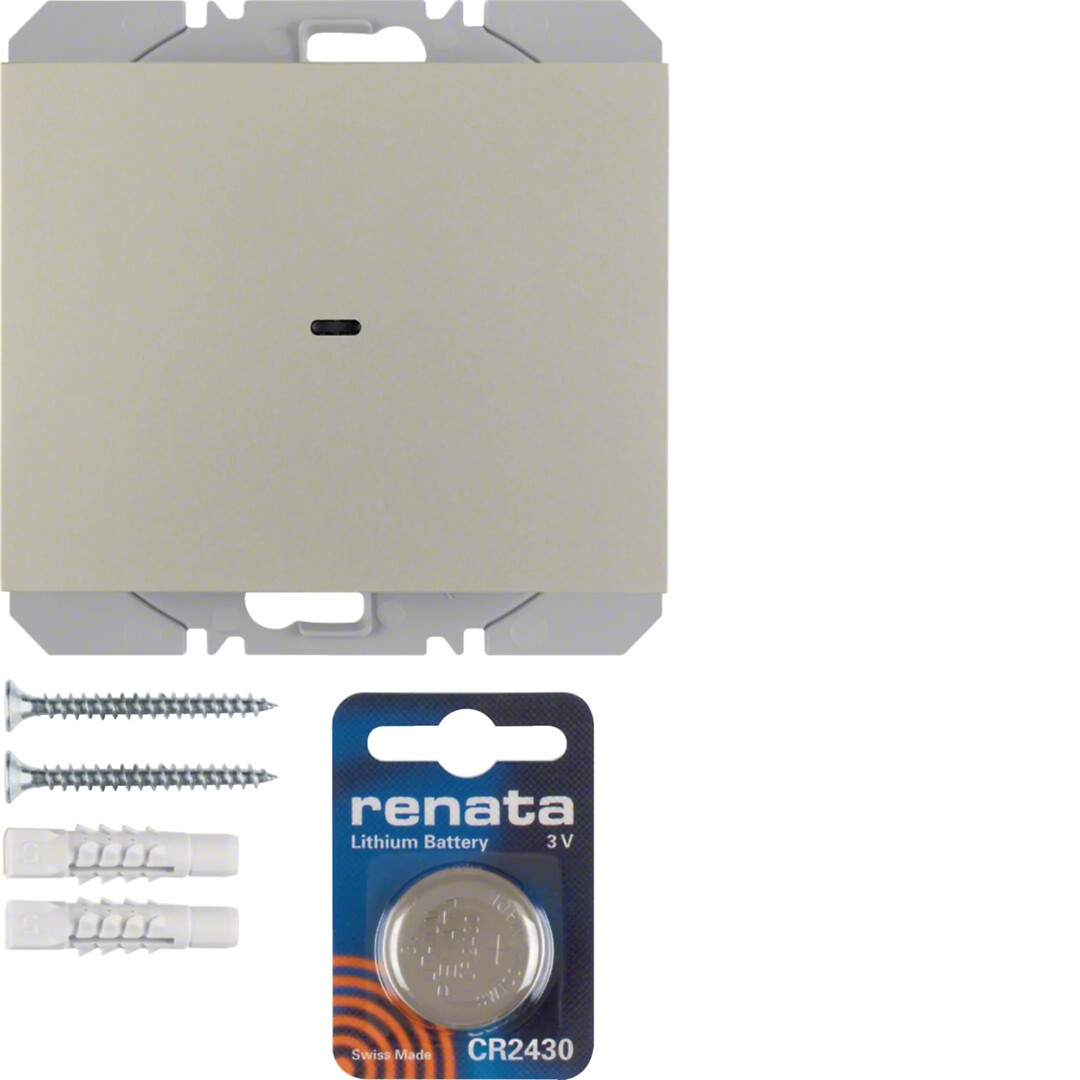 Radiopainike pinta-asennus 1-osainen quicklink K.5 ruostumaton teräs, maalattu