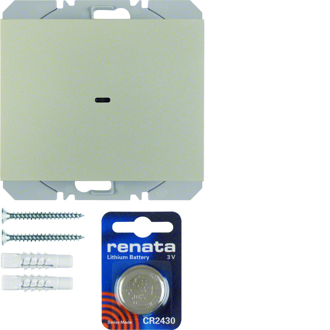 Radiopainike pinta-asennus 1-osainen quicklink K.5 ruostumaton teräs, maalattu