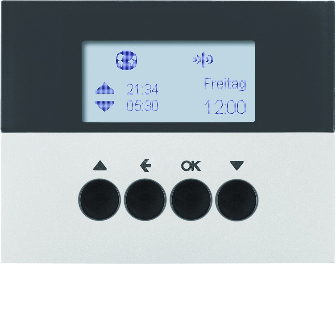 Radioverhokellokytkin K.5 alumiini, maalattu