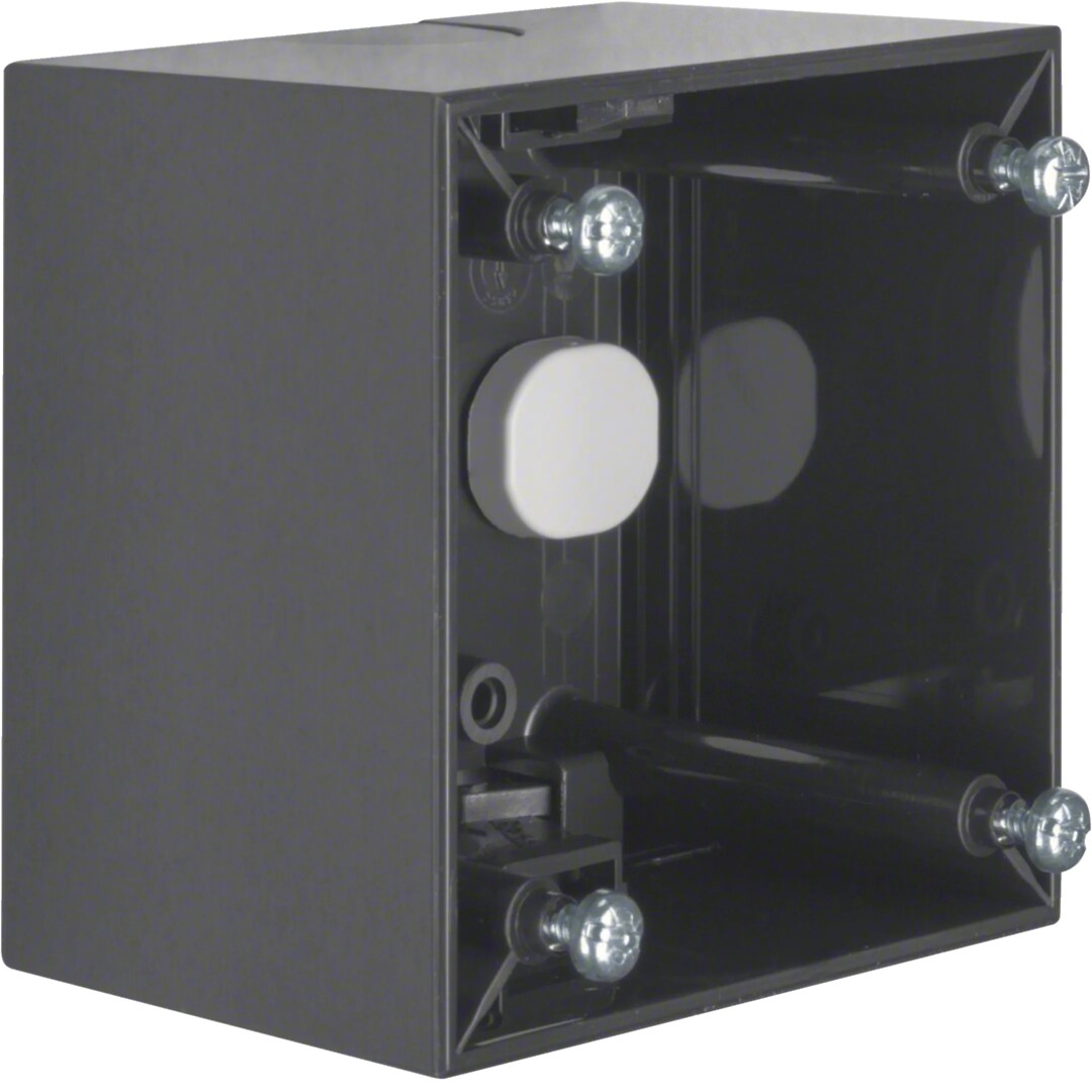 Pintakojerasia 1-osainen 41mm, Integro Flow, antrasiitti kiiltävä