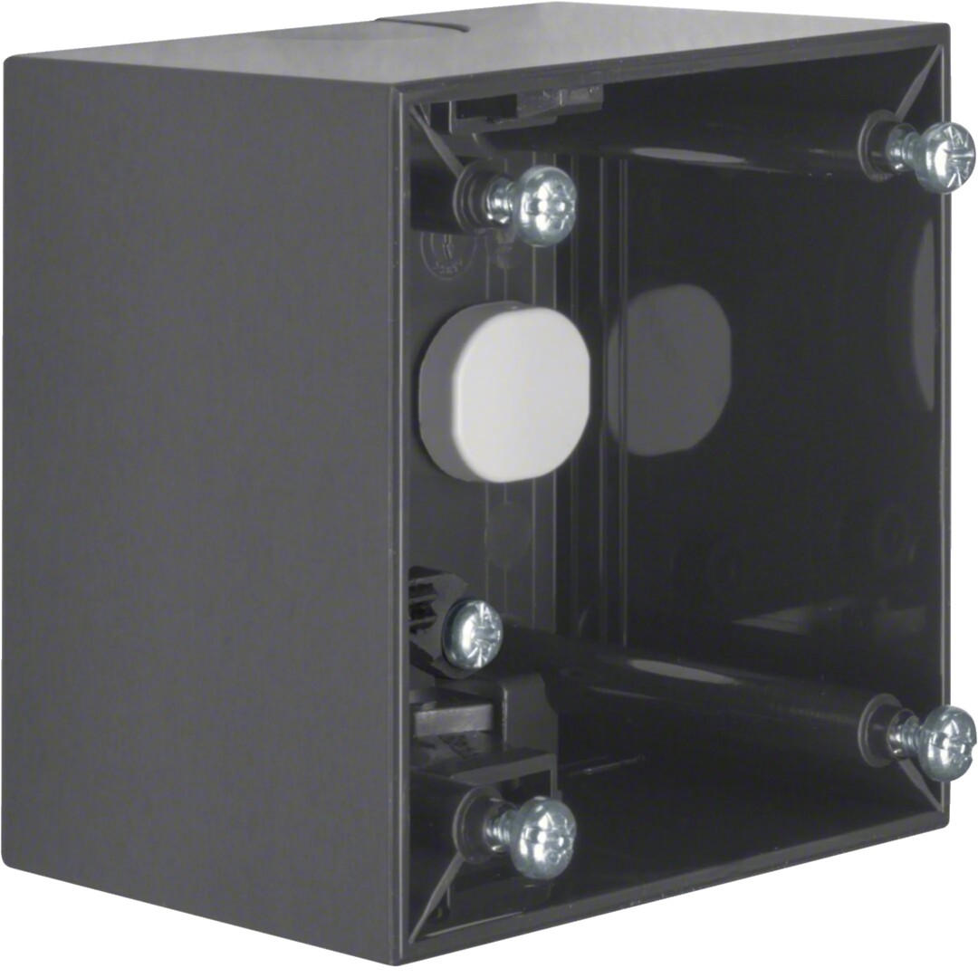 Pintakojerasia 1-osainen 41mm, Integro Flow, antrasiitti kiiltävä