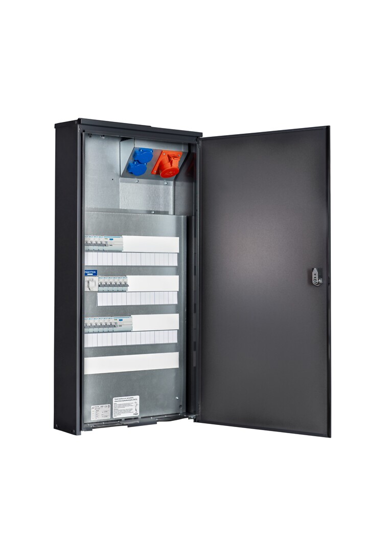 Ryhmäkeskus IP34 pinta In=50A, JSK 6xC10A+6xC16A, 2xVVSK, PR