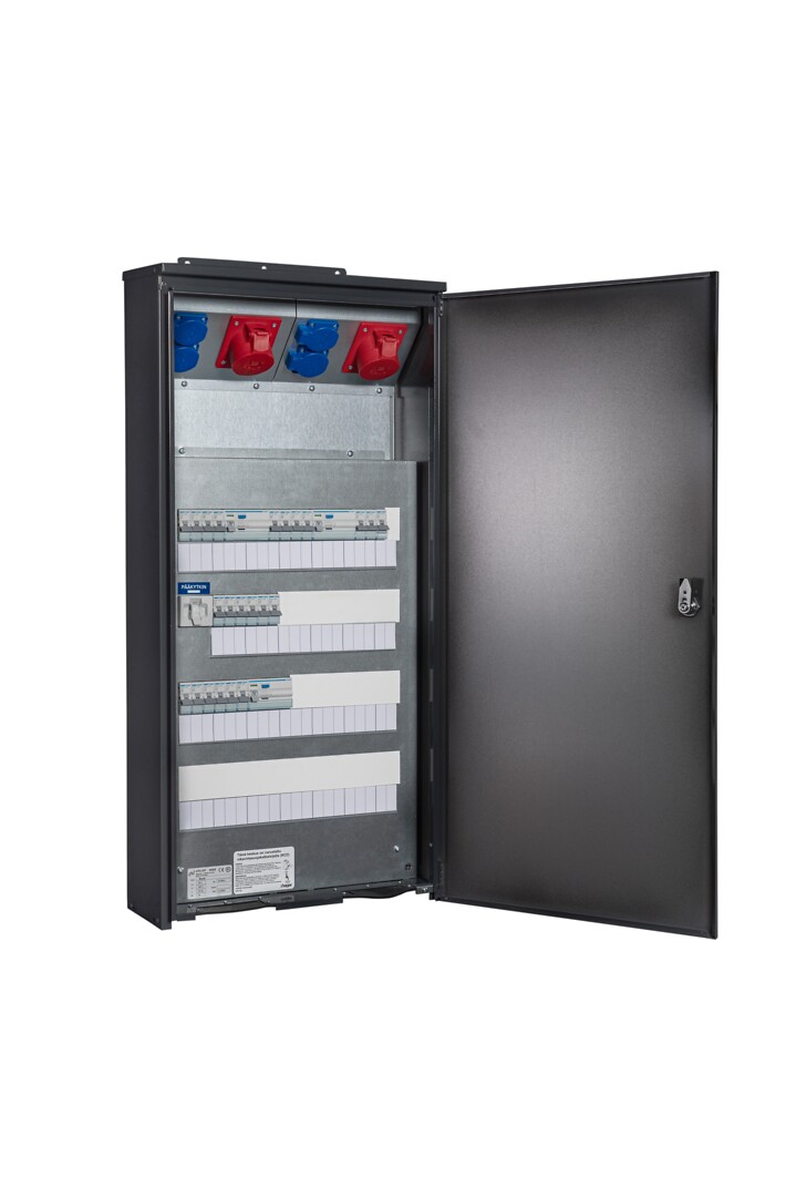 Ryhmäkeskus IP34 pinta In=50A, JSK 6xC10A+6xC16A, 3xVVSK, PR