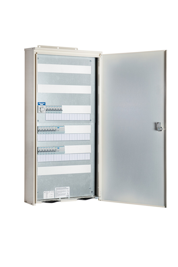 Ryhmäkeskus IP34 pinta In=50A, JSK 9xC10A+9xC16A, 2xVVSK