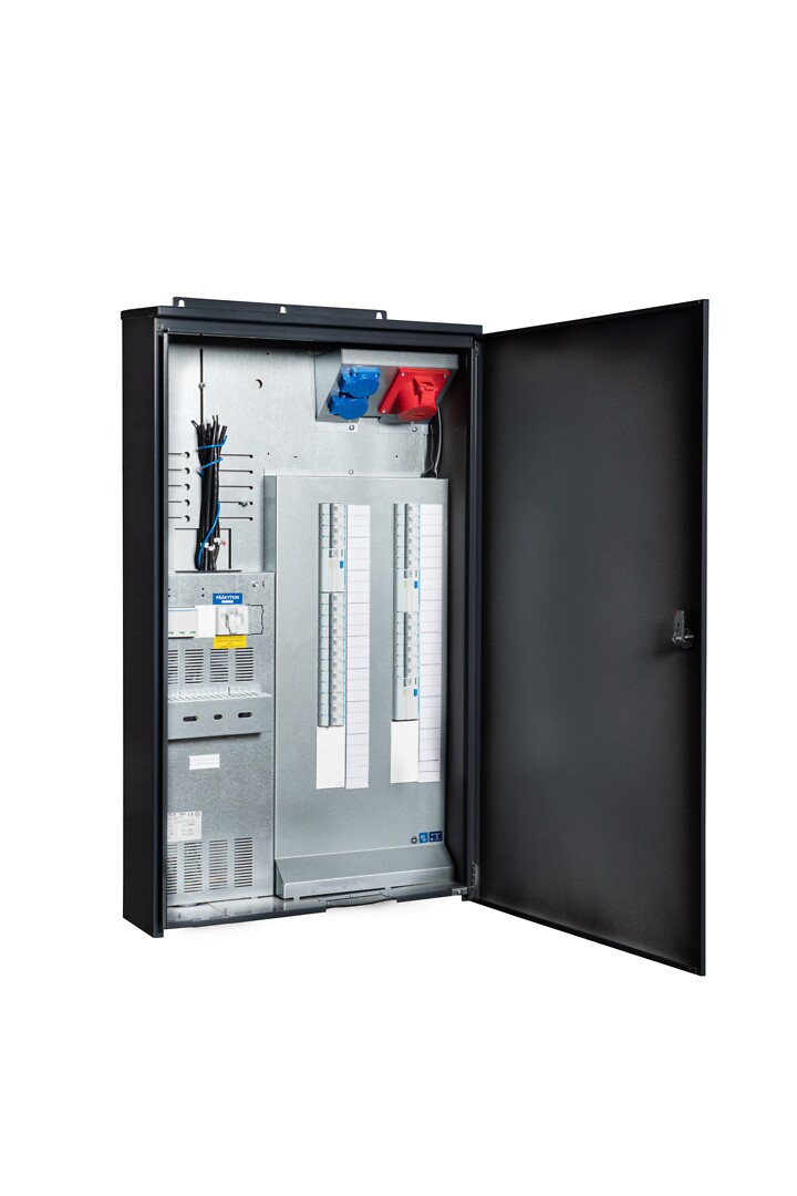 Mittauskeskus IP34 pinta In=63A, 2T, JSK 12xC10A+12xC16A, 3xVVSK, PR, YJS