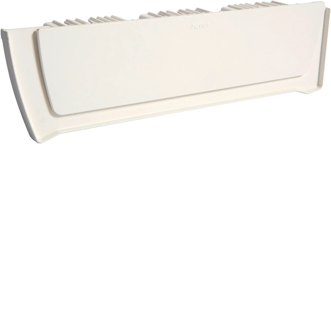 Päätykappale GBD/GBA 56×204, liikenteenvalkoinen, ABS halogeeniton