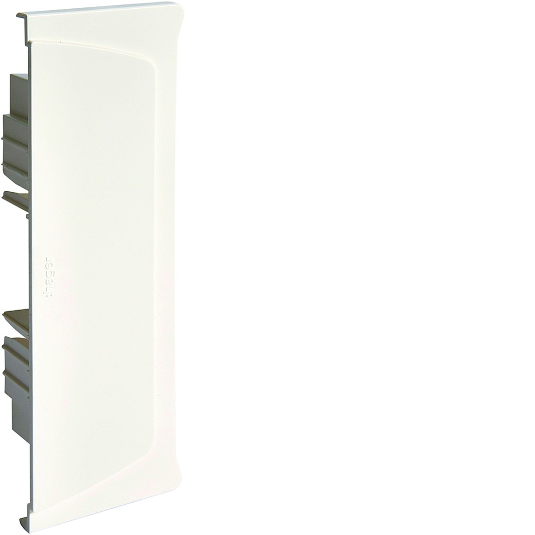 Päätykappale GBD/GBA 56×162, liikenteenvalkoinen, ABS halogeeniton