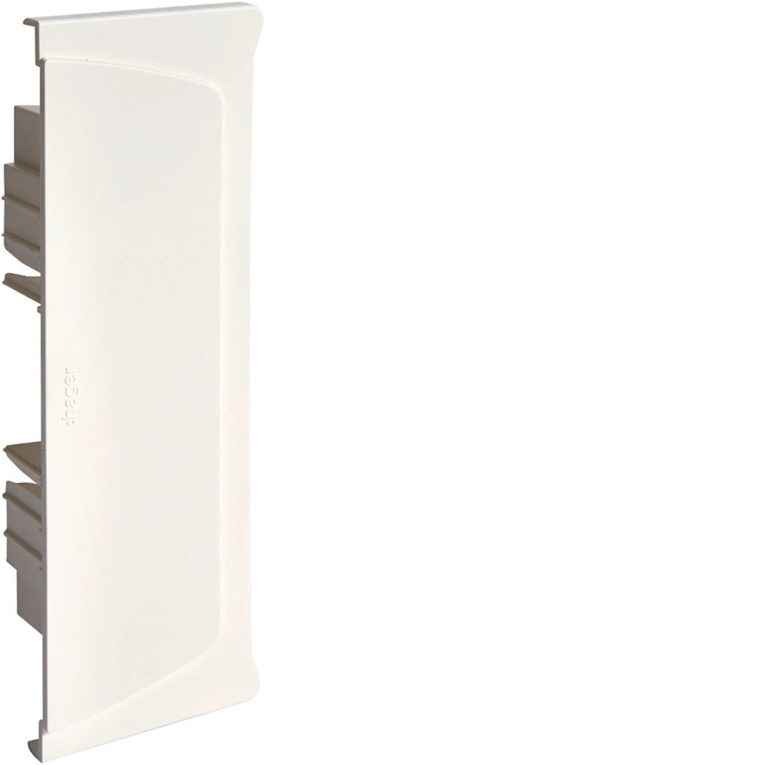 Päätykappale GBD/GBA 56×162, liikenteenvalkoinen, ABS halogeeniton