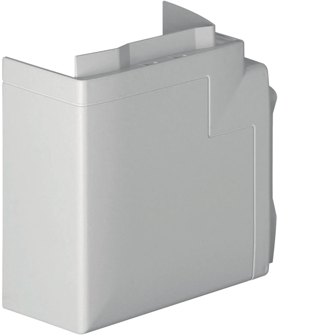 Tasokulma GBD 54×105, liikenteenvalkoinen, ABS halogeeniton