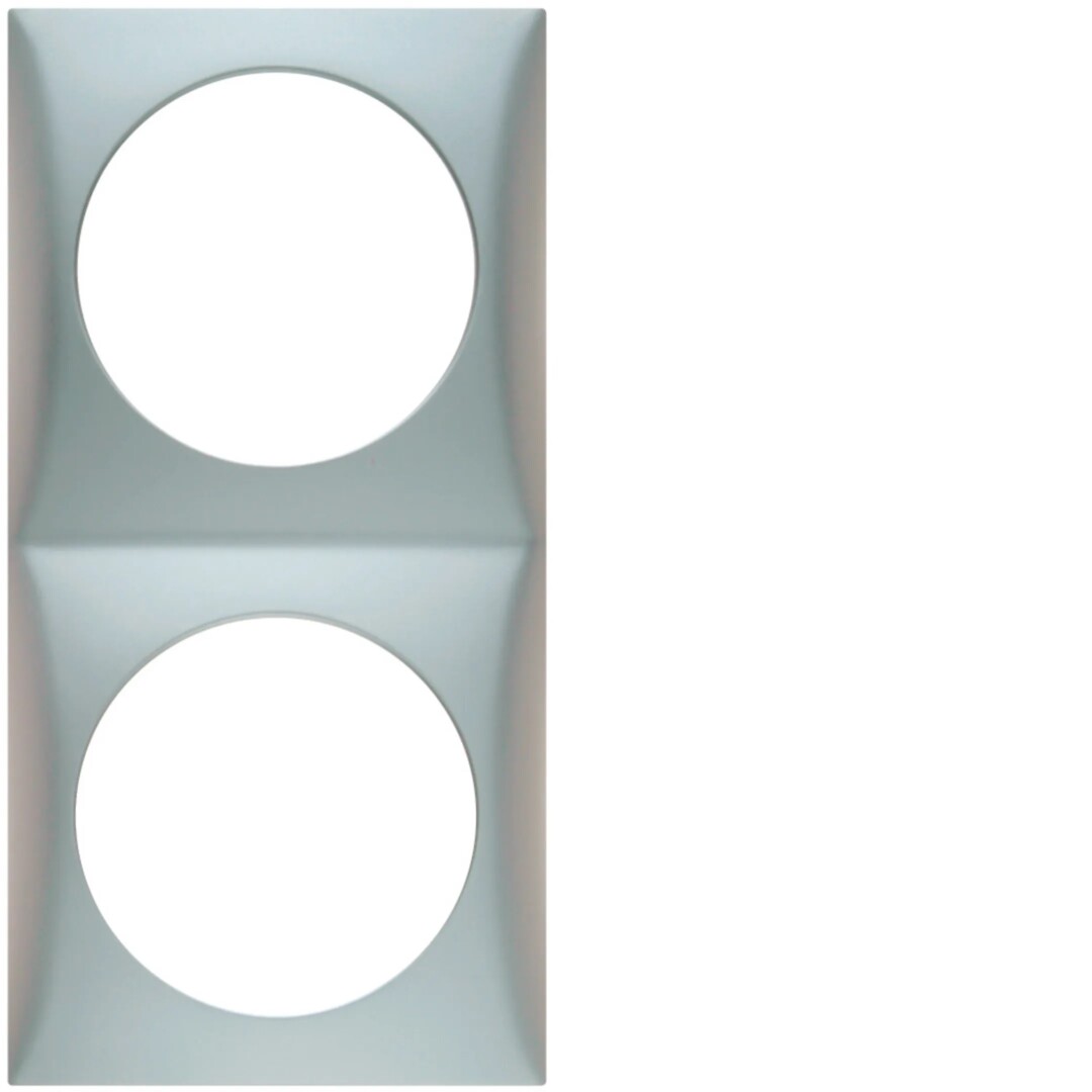 Peitelevy 2-osainen, Integro Flow, kromi matta, galvanoitu