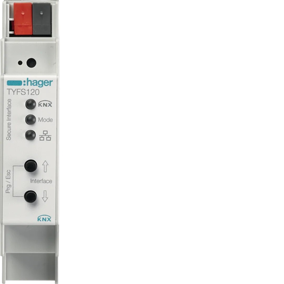KNX/IP-rajapinta Secure, DIN 1 moduulia