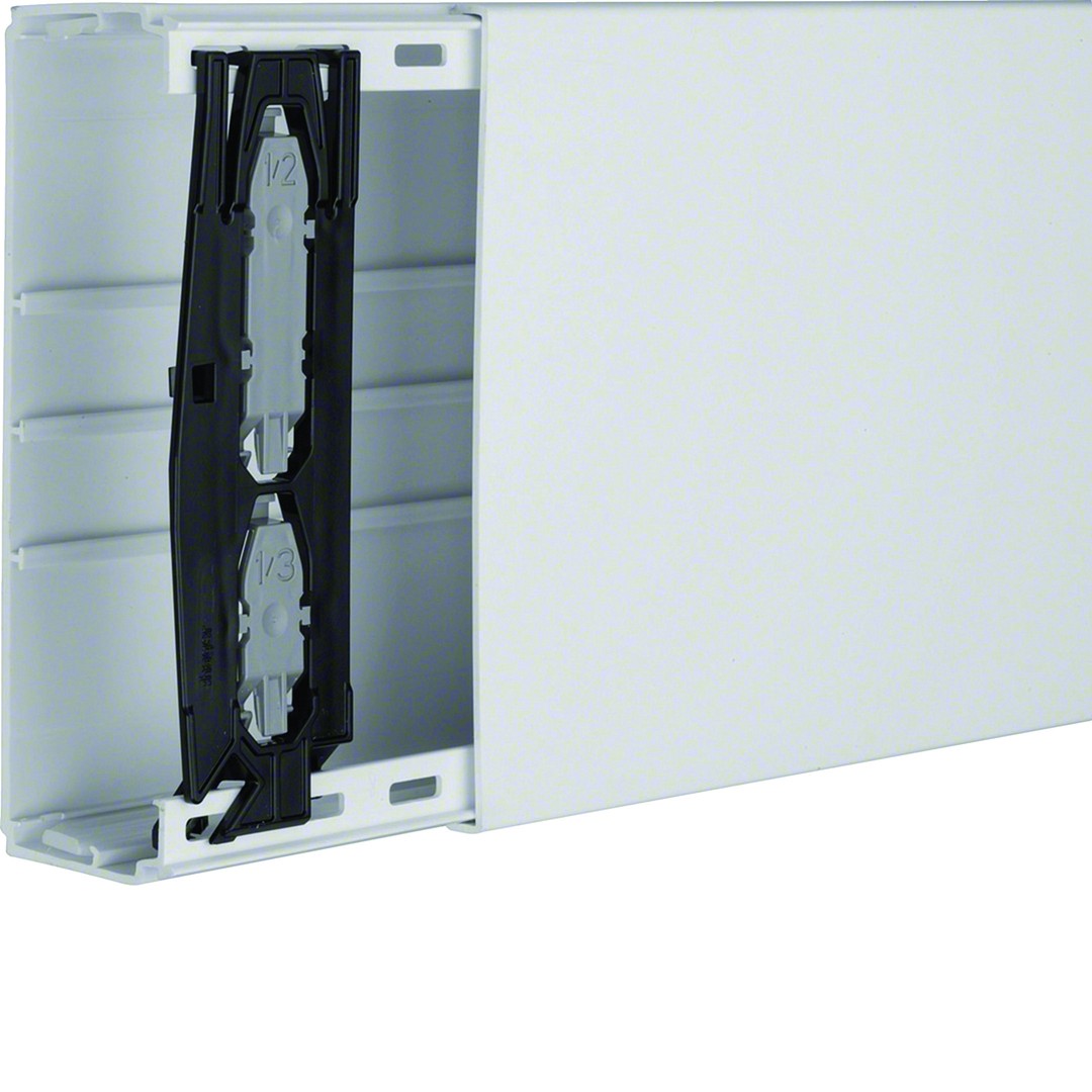 Asennuskanava PVC-muovista LF 60x190mm vaaleanharmaa