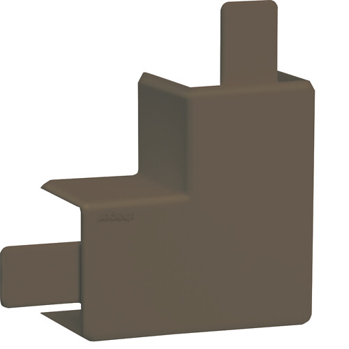 Tasokulma halogeeniton kanavalle LF 30x30mm ruskea
