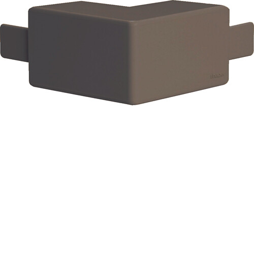 Ulkokulma halogeeniton kanavalle LF/LFF 20x33mm ruskea