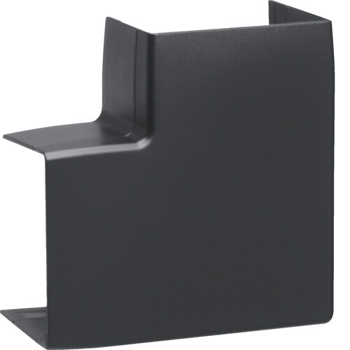 Tasokulma halogeeniton kanavalle LF 40x57mm grafiitinmusta