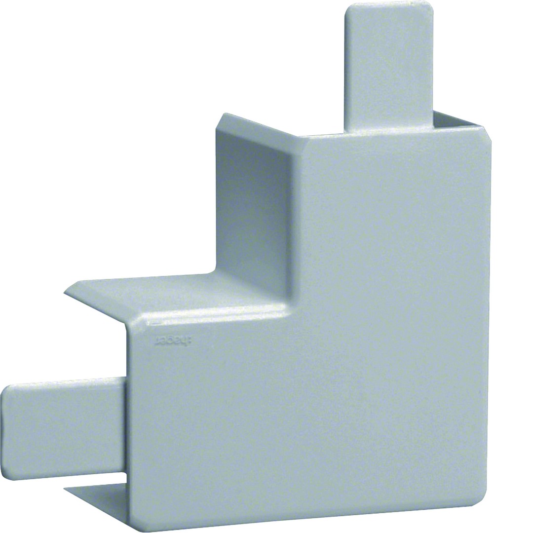Tasokulma halogeeniton kanavalle LF 40x40mm kivenharmaa