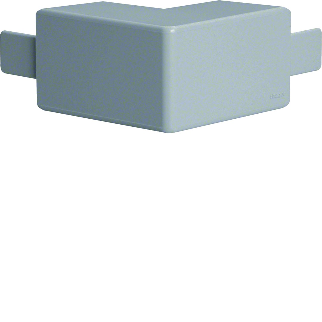 Ulkokulma halogeeniton kanavalle LF 40x40mm kivenharmaa