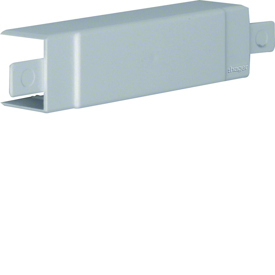 T-kappale halogeeniton kanavalle LF 30x30mm kivenharmaa