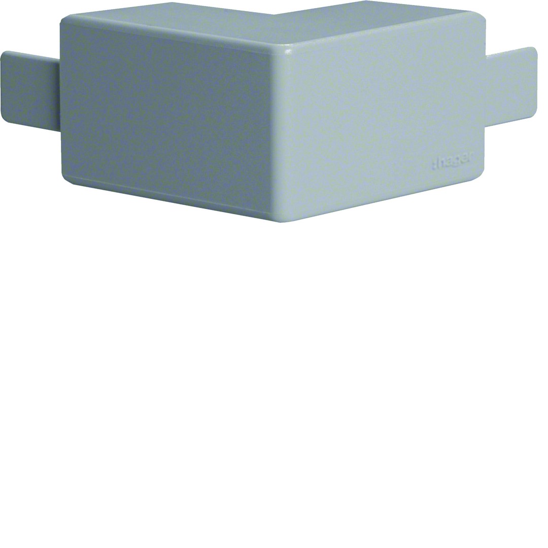 Ulkokulma halogeeniton kanavalle LF 30x30mm kivenharmaa