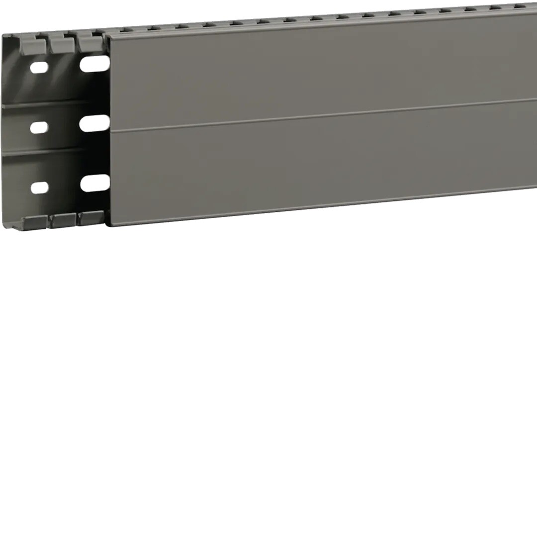 Johdotuskouru PVC BA7A 25x80mm harmaa
