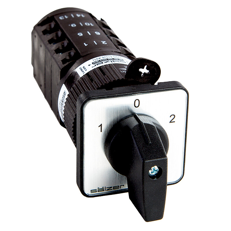 Nokkakytkin vaihto P220 1-0-2 4N 20A Ø22.5mm