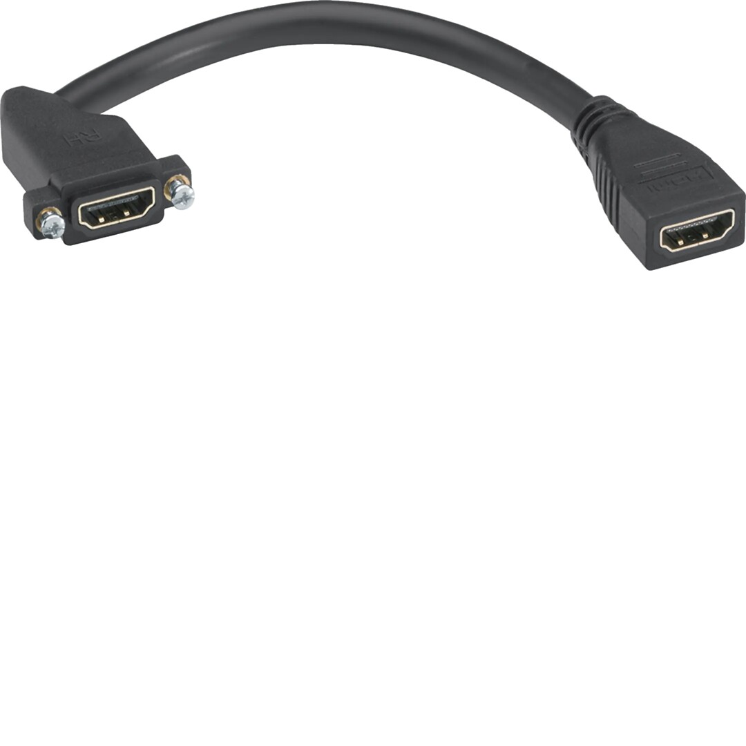 HDMI-kaapeli 0,2m patch-patch, liitinlevyihin D-sub GSETMM301/GSETMM302
