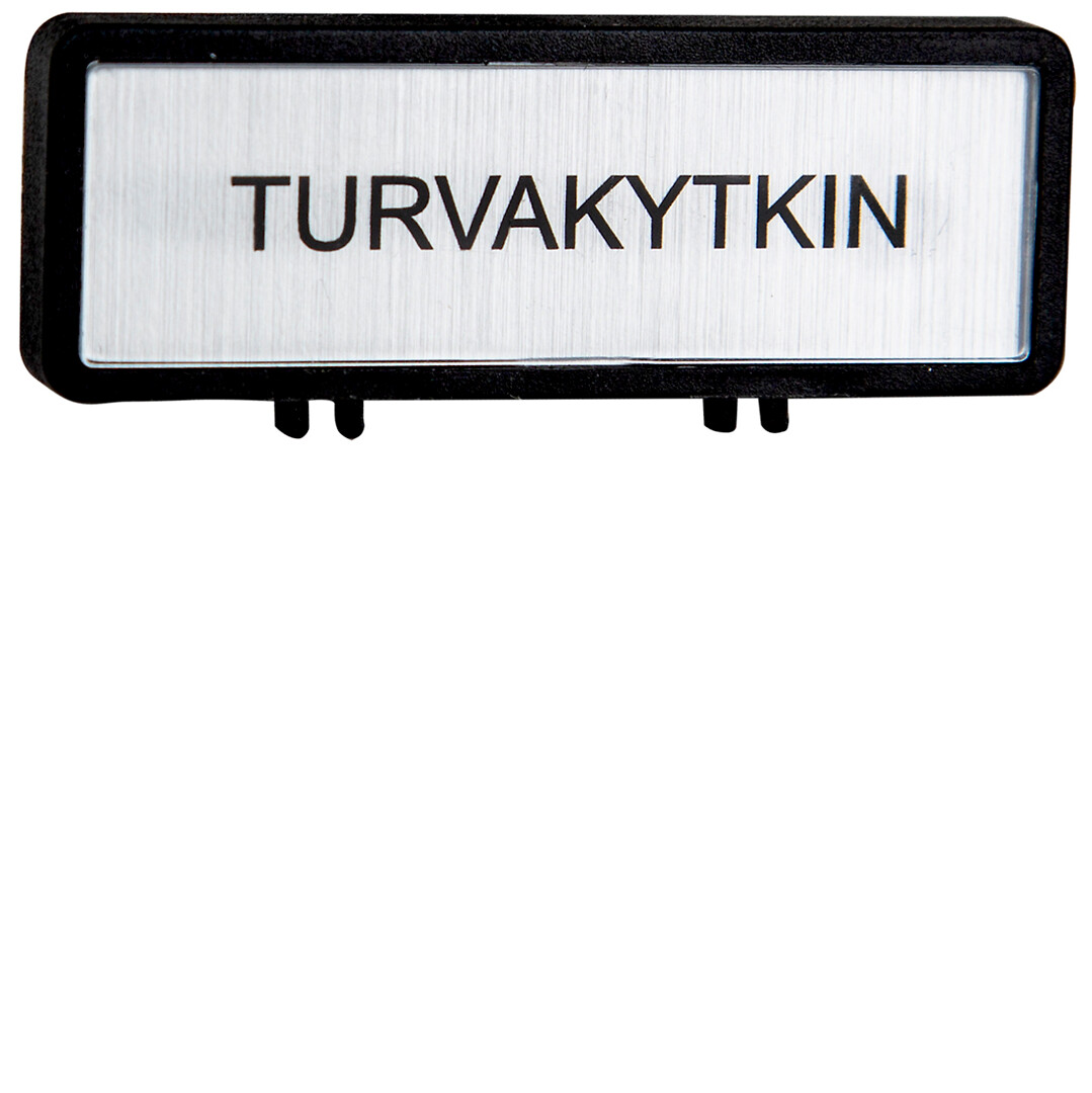 Otsikkokilpi teksti Turvakytkin