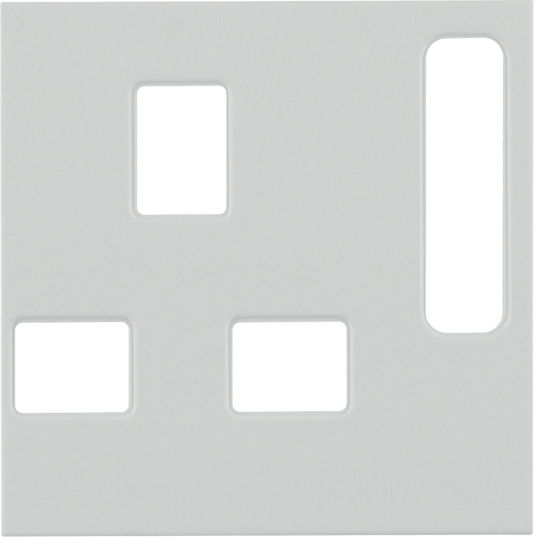 Keskiölevy pistorasialle, British Standard, S.1/B.x, puhtaanvalkoinen matta