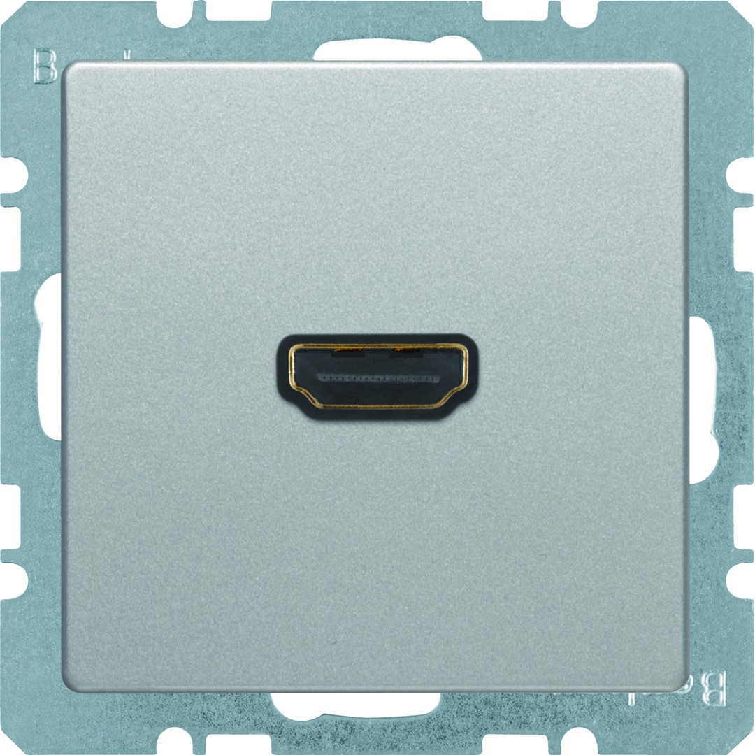 HDMI-pistorasia typeA v1.3, Q.x, alumiini samettinen