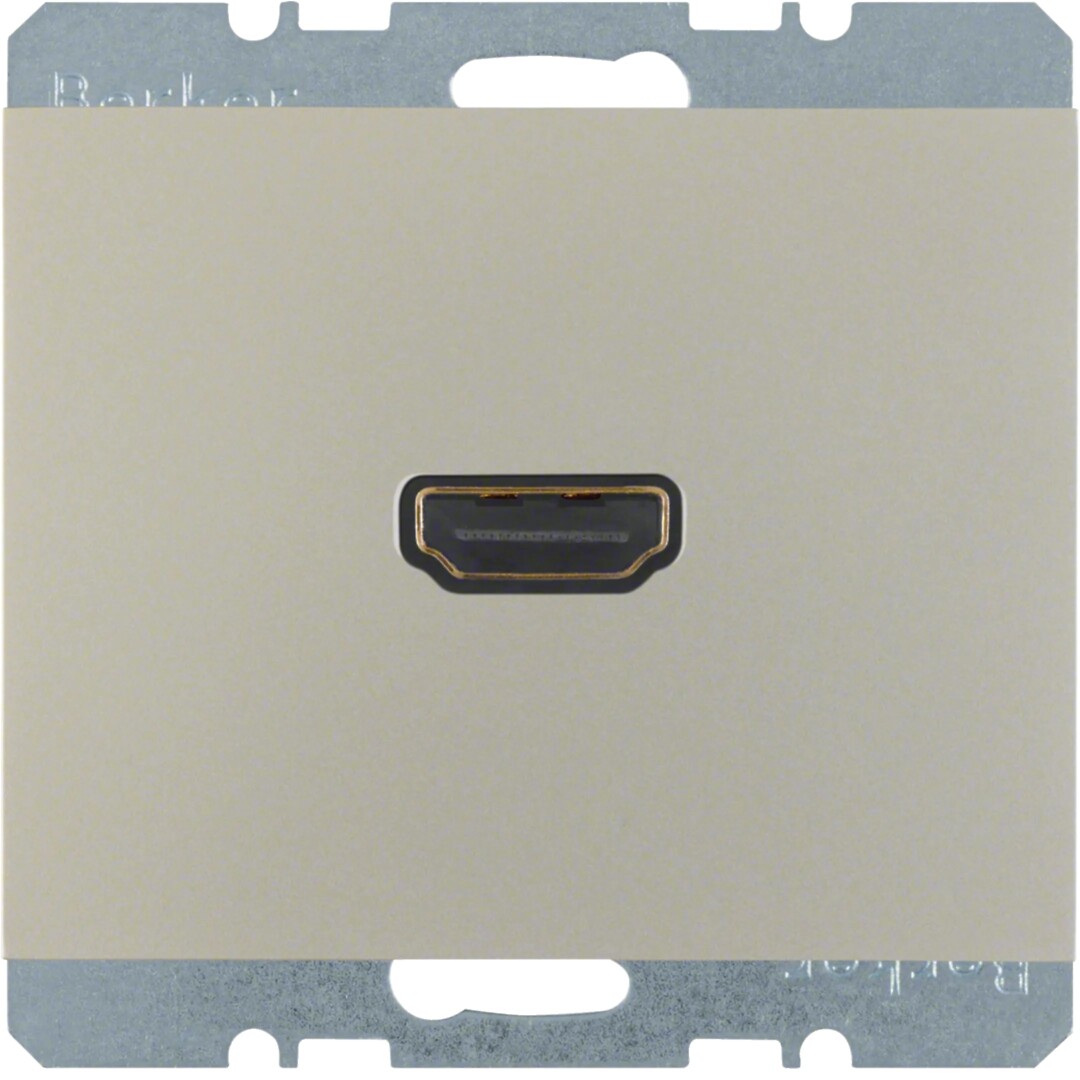 HDMI-pistorasia typeA v1.3, K.5, ruostumaton teräs