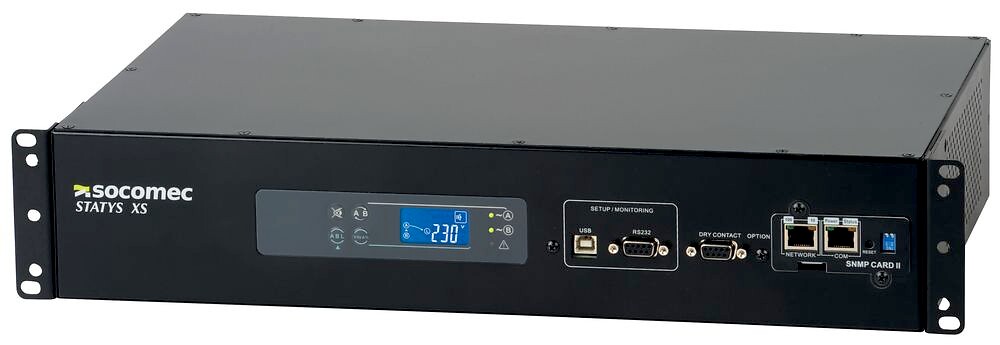 STATYS XS 1STAXS 32A 230V yksivaiheinen 2-nap katkaisu L+N 19" räkki