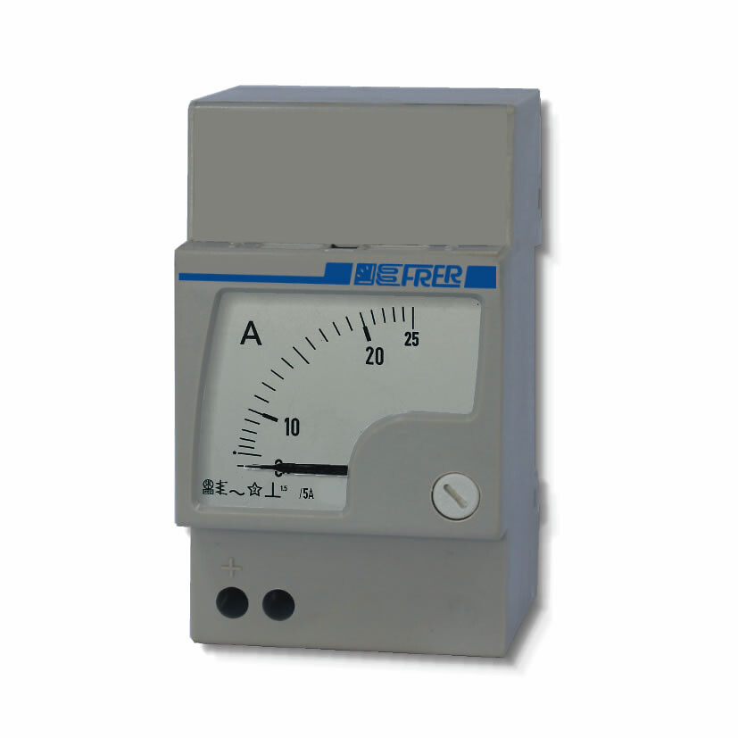 Virtamittari analoginen F52 0-25A 5*In DIN 3M