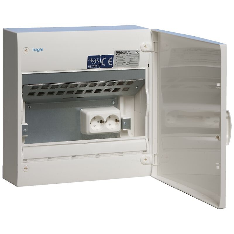 Data-asennuskotelo GD218 IP30 pinta, 22xRJ45, 131x355x375