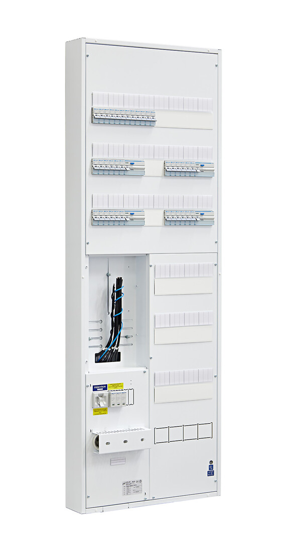 Mittauskeskus IP30 pinta/uppo In=63A, 2T, JSK 18xC10A+18xC16A, 4xVVSK, YJS