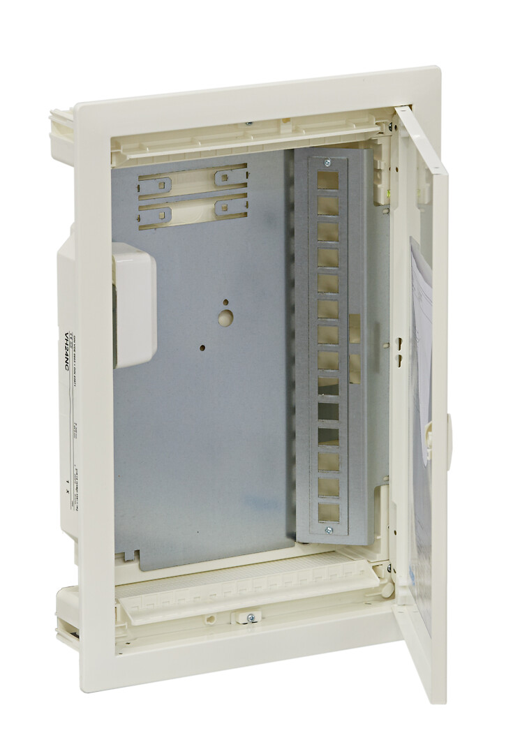 Data-asennuskotelo VH24 IP30 pinta, 14xRJ45, 90x348x506