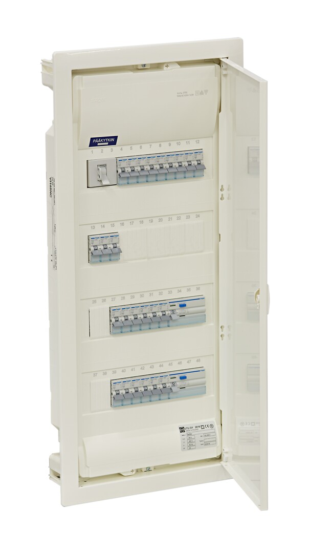 Ryhmäkeskus IP30 uppo In=35A, JSK 12xC10A+12xC16A, 2xVVSK