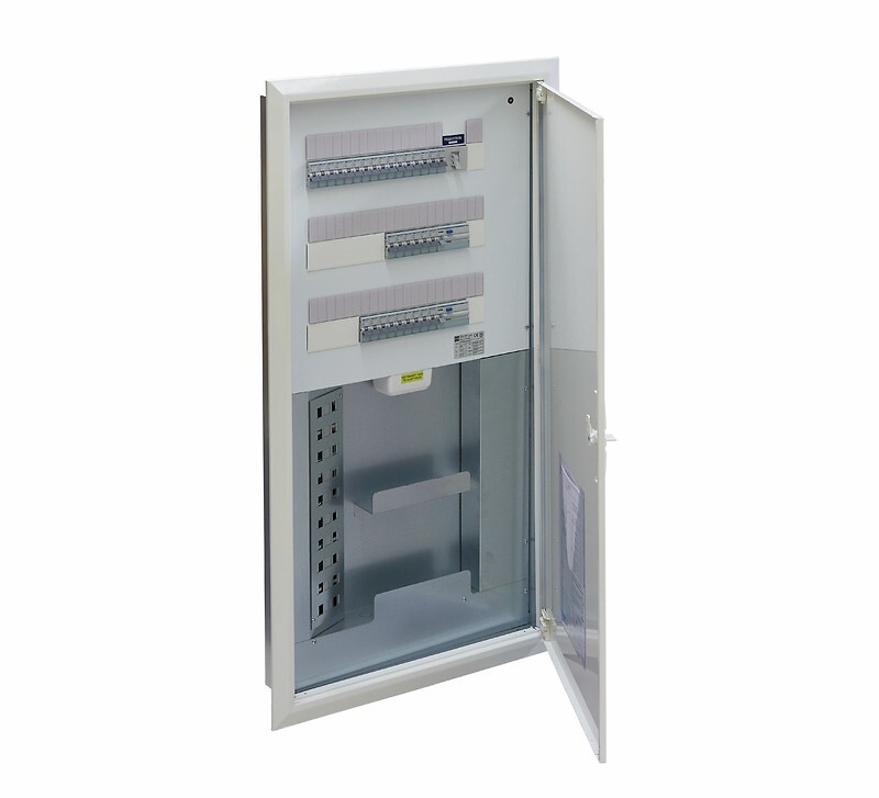 Ryhmäkeskus-data IP30 pinta/uppo In=35A, JSK 12xC10A+18xC16A, 2xVVSK